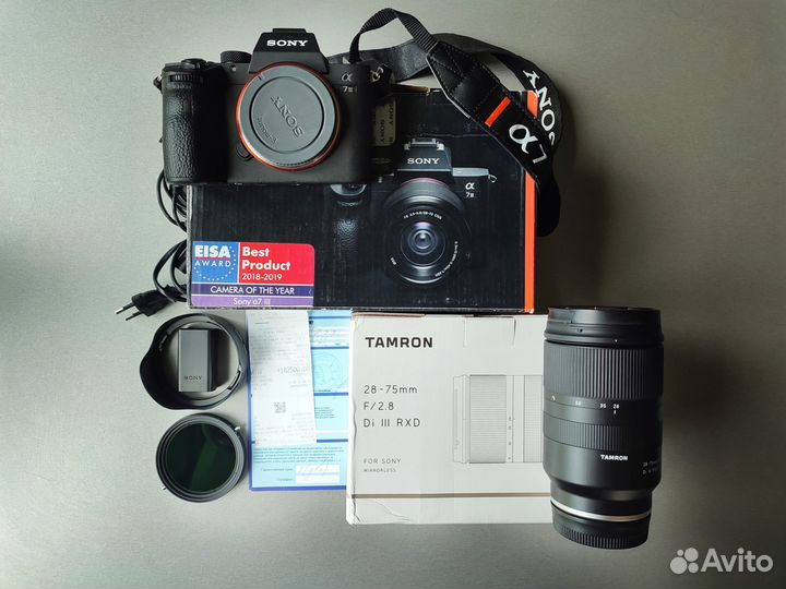 Камера Sony a7III + Tamron FE 28-70 f2.8 + Ronin S