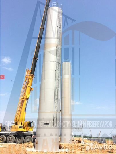 Резервуар Горизонтальный Стальной ргс-100 v3