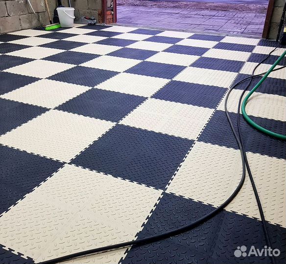 Плитка пвх в гараж