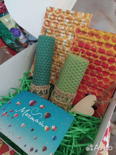 Свечи из вощины, и пчелиного воска