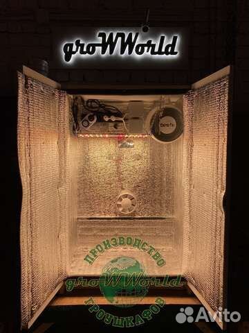 Готовый гроубокс с ключом. Рассада