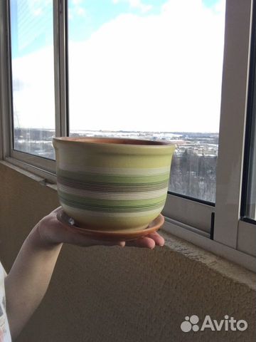 Цветочный горшок