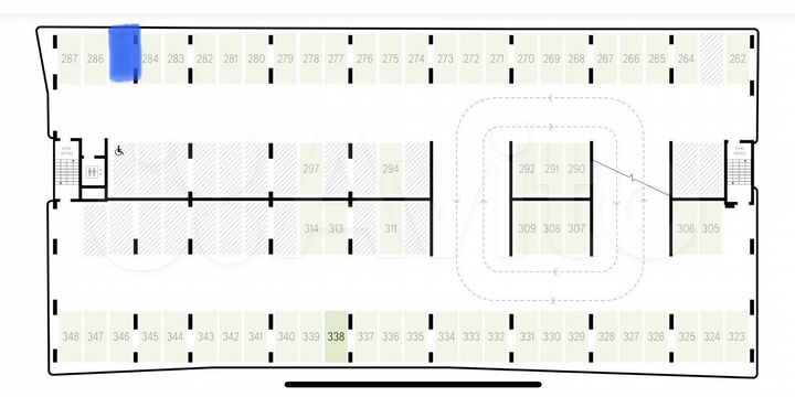 Машиноместо, 13 м²