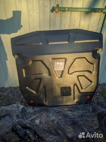 Защита двигателя Hyundai Santa fe