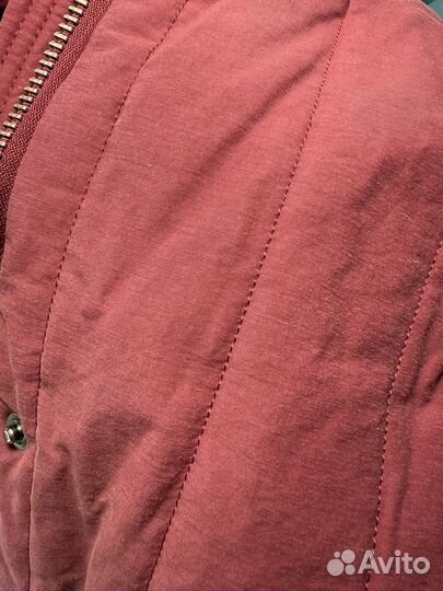 Пальто ватник unique fabric Черешня