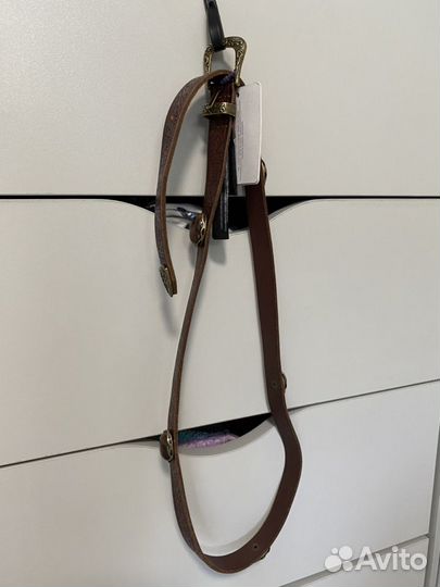 Ремень Mango, кожа, размер М