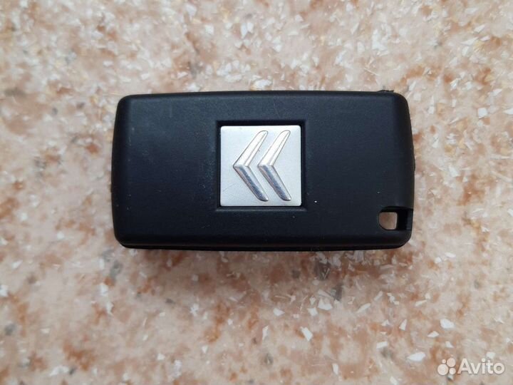 Выкидной ключ зажигания от Citroen