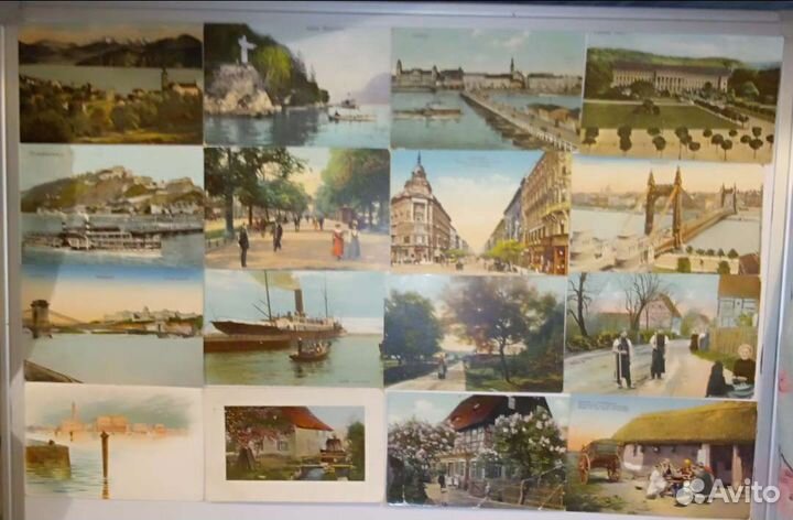 Почтовые открытки старинные
