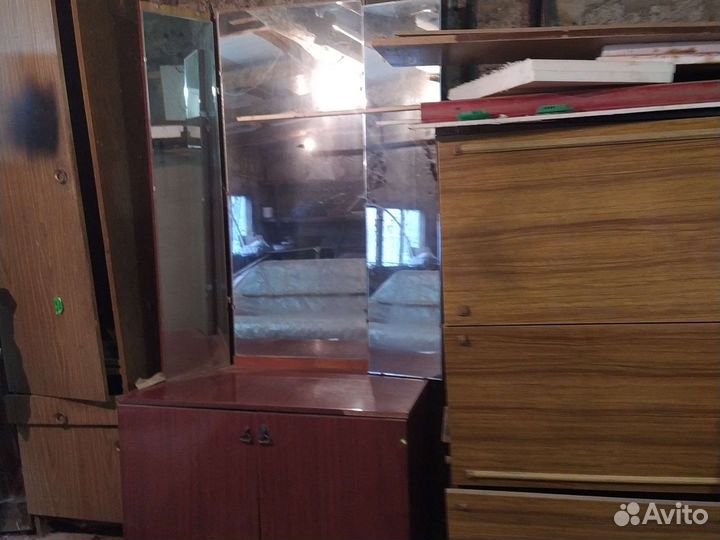 Трюмо трельяж с зеркалом СССР