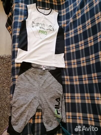 Тренировочный костюм (велосипедки+2 фут.)