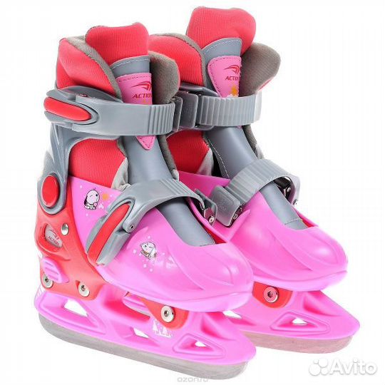 Коньки ледовые раздвижные