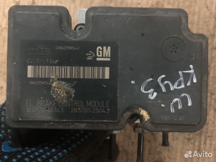 Chevrolet cruze блок абс