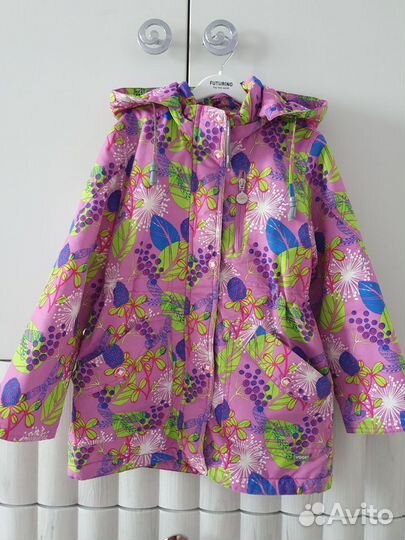 Куртка для девочки весенняя 116