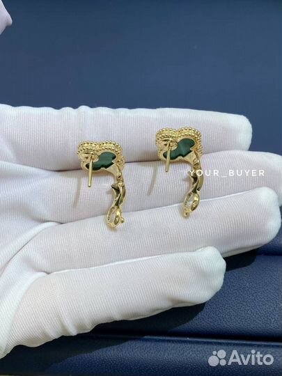 Женские серьги Van Cleef arpels