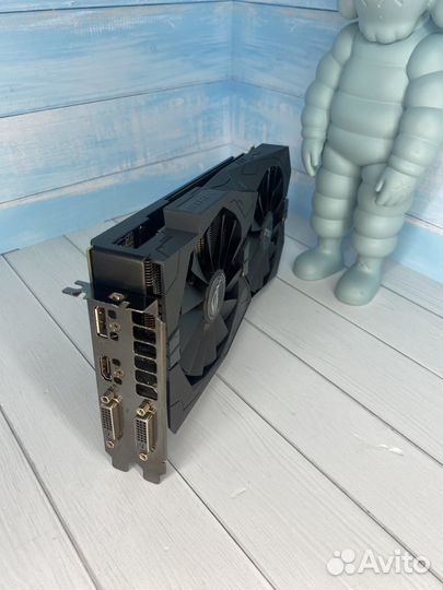 Видеокарта Asus Rog Strix RX 570 8gb
