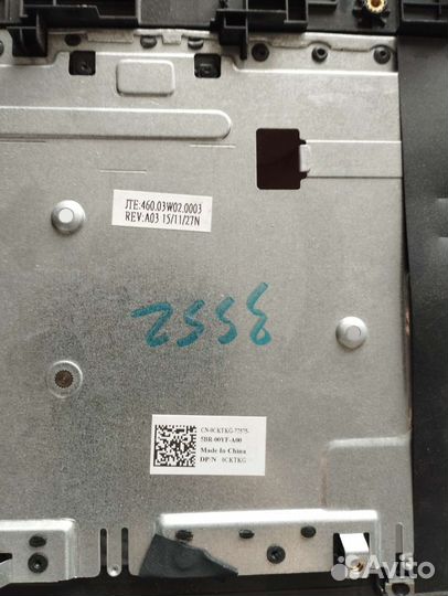Dell 3552 палмрест топкейс