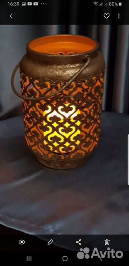 Подсвечник металл