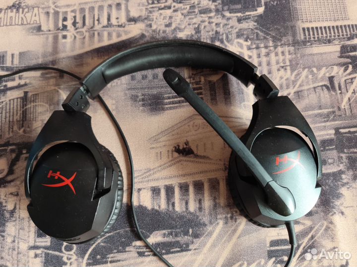 Игровые наушники hyperx