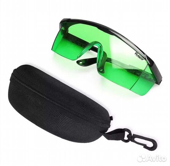 Очки зеленые