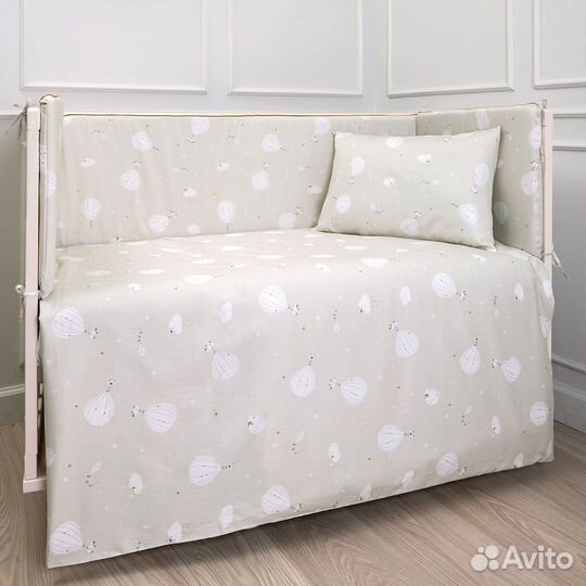 Комплект в кроватку Lappetti «Сказочный полет» 3 предмета