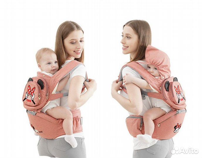 Хипсит / Переноска + рюкзачок Disney Minnie