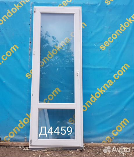 Дверь пластиковая Б/У 2070(в)х730(ш)