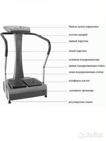 Тренажер виброплатформа