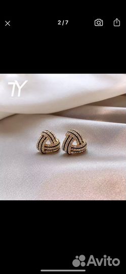 Серьги с жемчугом