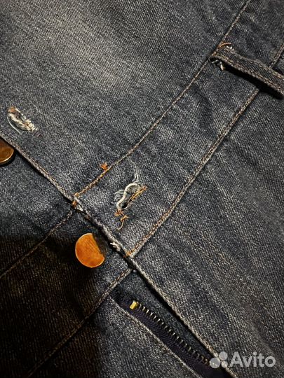 Комбинезон джинсовый