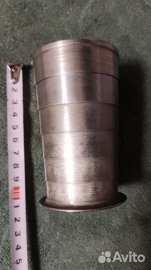 Стакан складной, тяжёлый металл