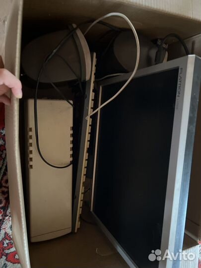 Системный блок + монитор