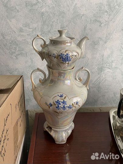 Чайник фарфоровый электрический