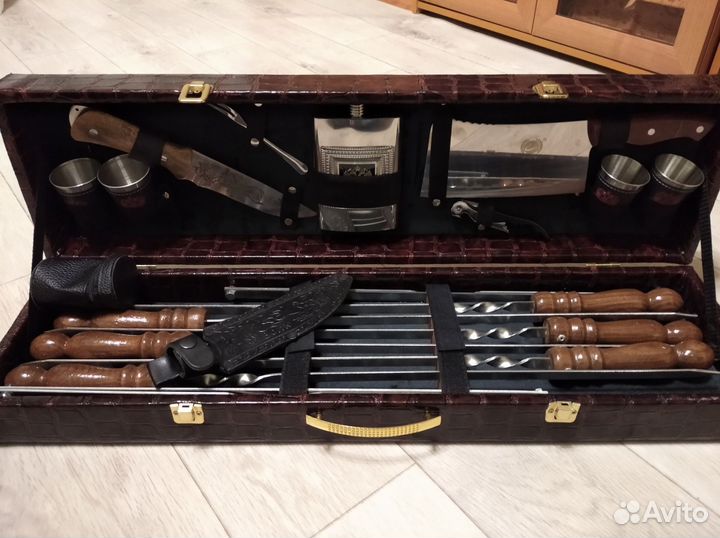 Шашлычный подарочный набор