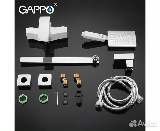 Смеситель для ванны gappo G2207-7