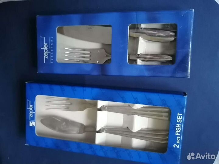 Новый набор на одну персону для рыбы