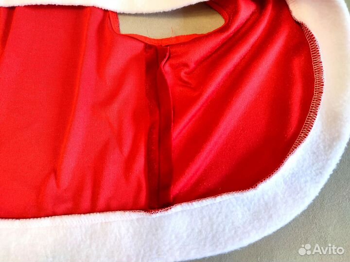 Костюм деда мороза детский 110 116