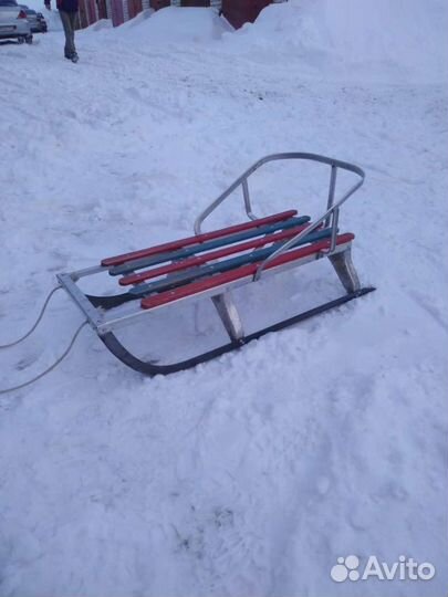 Советские Санки СССР Алюминиевые
