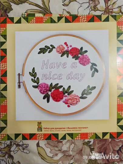 Набор для вышивки лентами