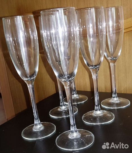 Фужеры бокалы для шампанского