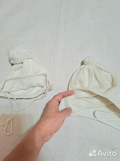 Шапочки для новорожденных