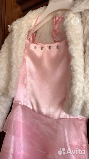 Нарядное платье для девочки + болеро