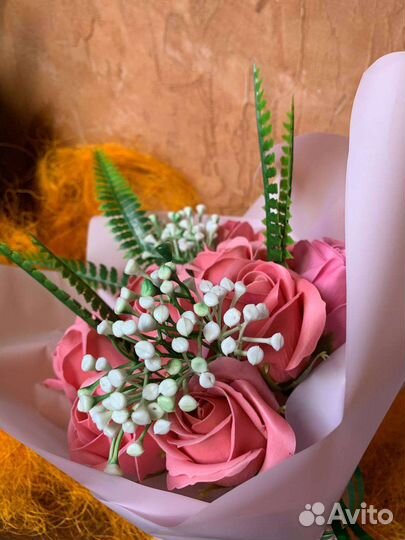 Букет из мыла