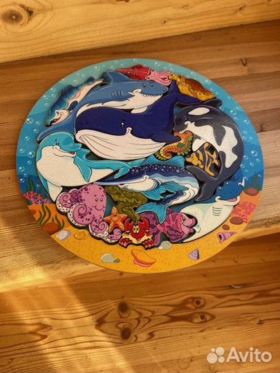 Пазлы Деревянные для малышей