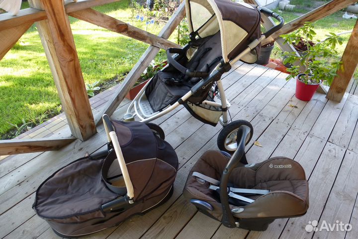 Коляска 2 в 1 Quinny speedi + Автолюлька maxi cosi