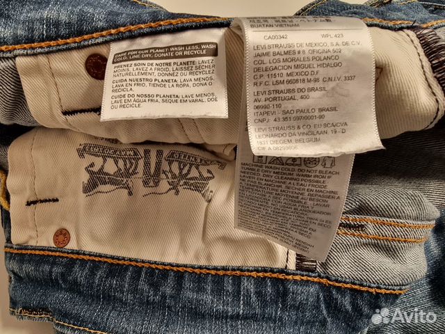 Джинсы Levi's 511 оригинал