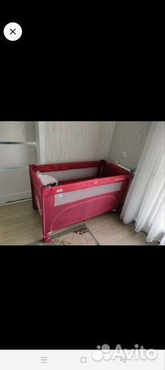 Детская кровать манеж