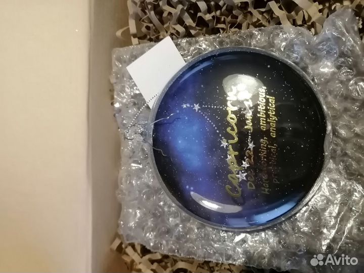 Елочные игрушки. Медальон знак зодиака