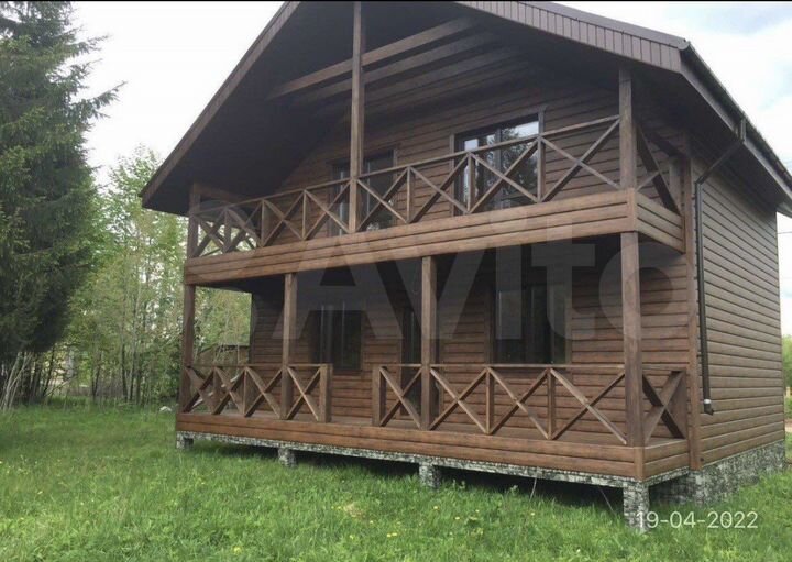 Дом 100 м² на участке 1 сот.