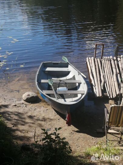 Пластиковая лодка Сава 4,10М