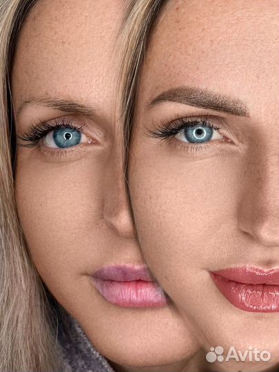 Перманентный макияж брови/губы/глаза